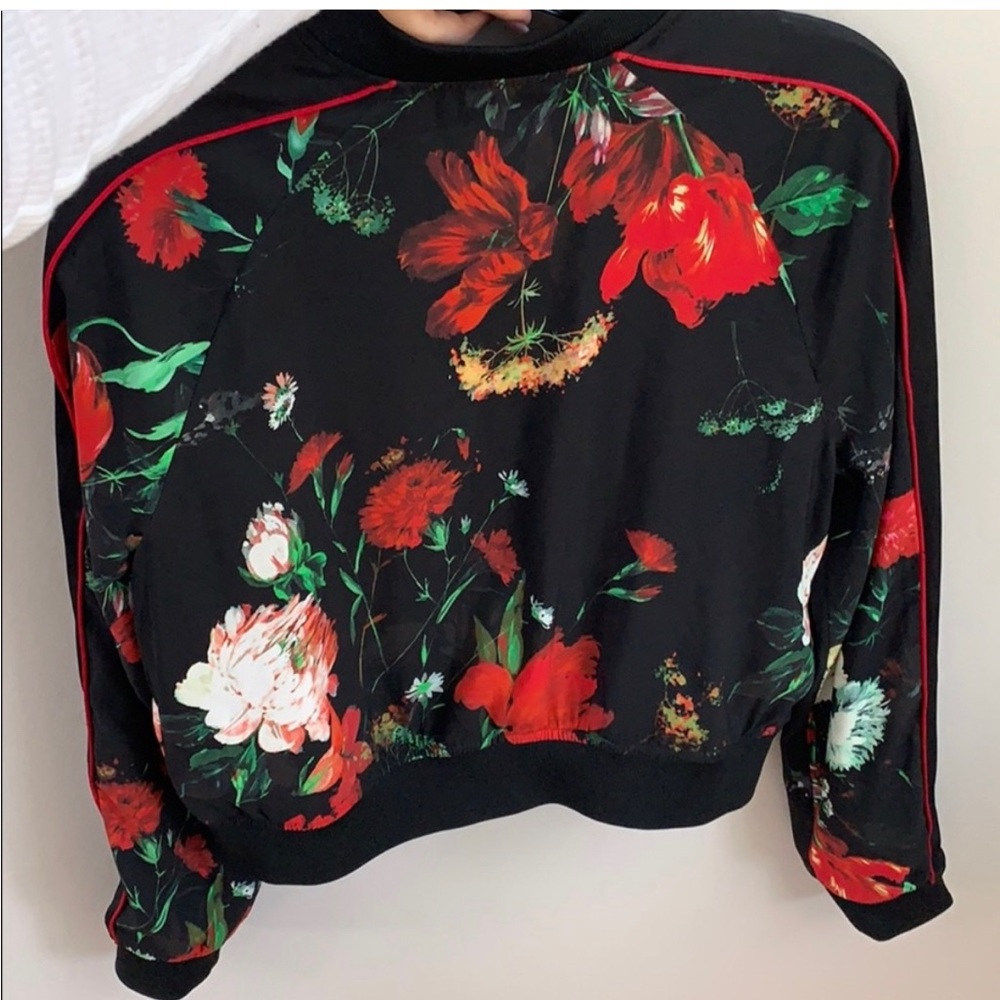 Express floral jacket